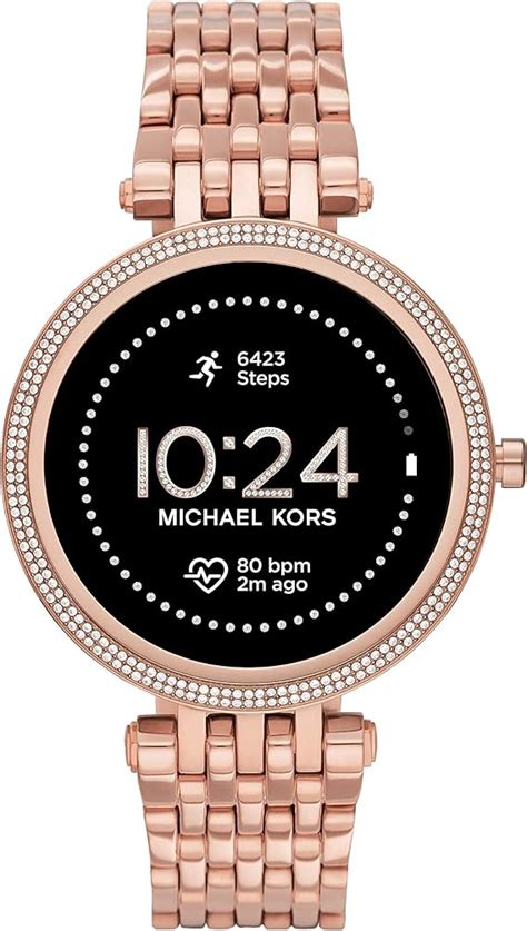 michael kors smartwatch gen 5 gold|mk smart watch touchscreen women.